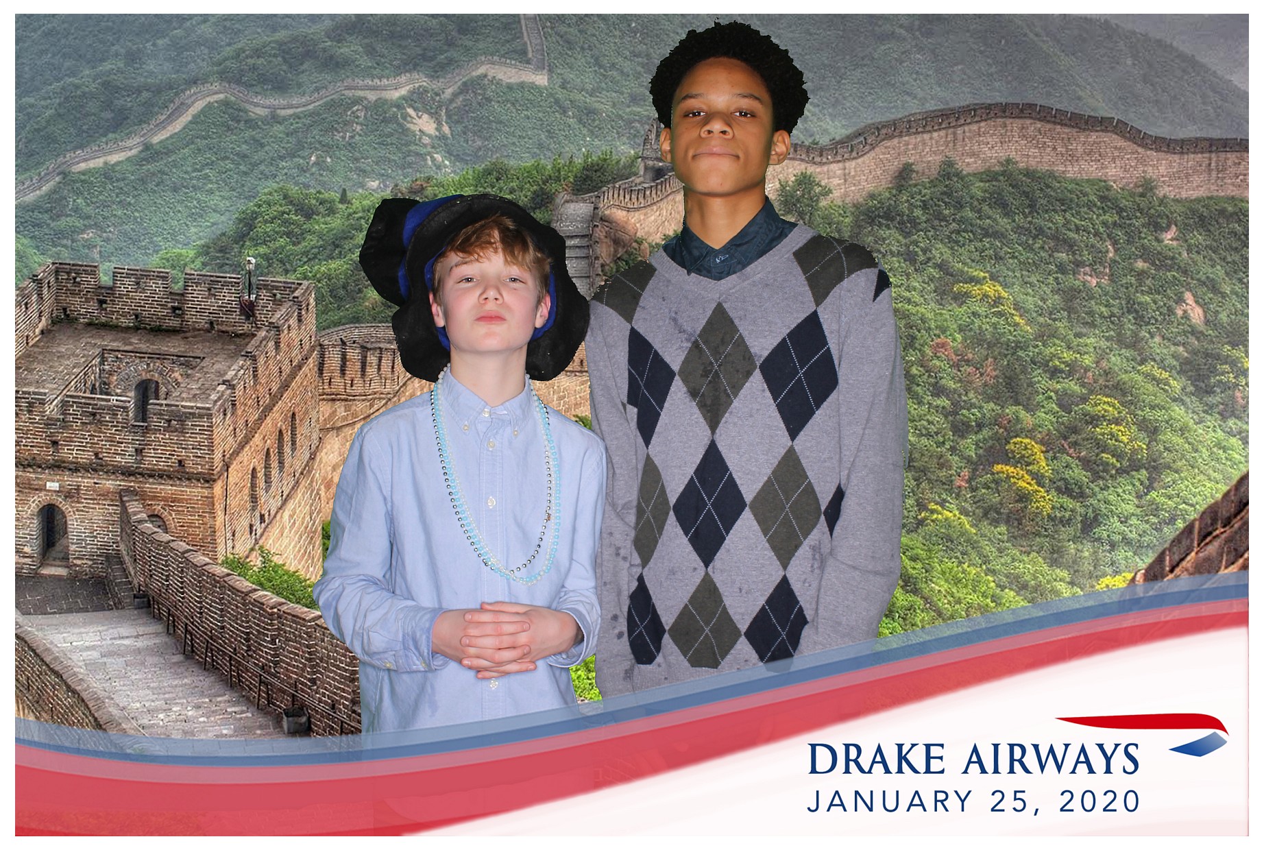 Drake Airways | View more photos from the event at gallery.photoboothcincy.com/u/PhotoBoothCincy/Drake-Airways